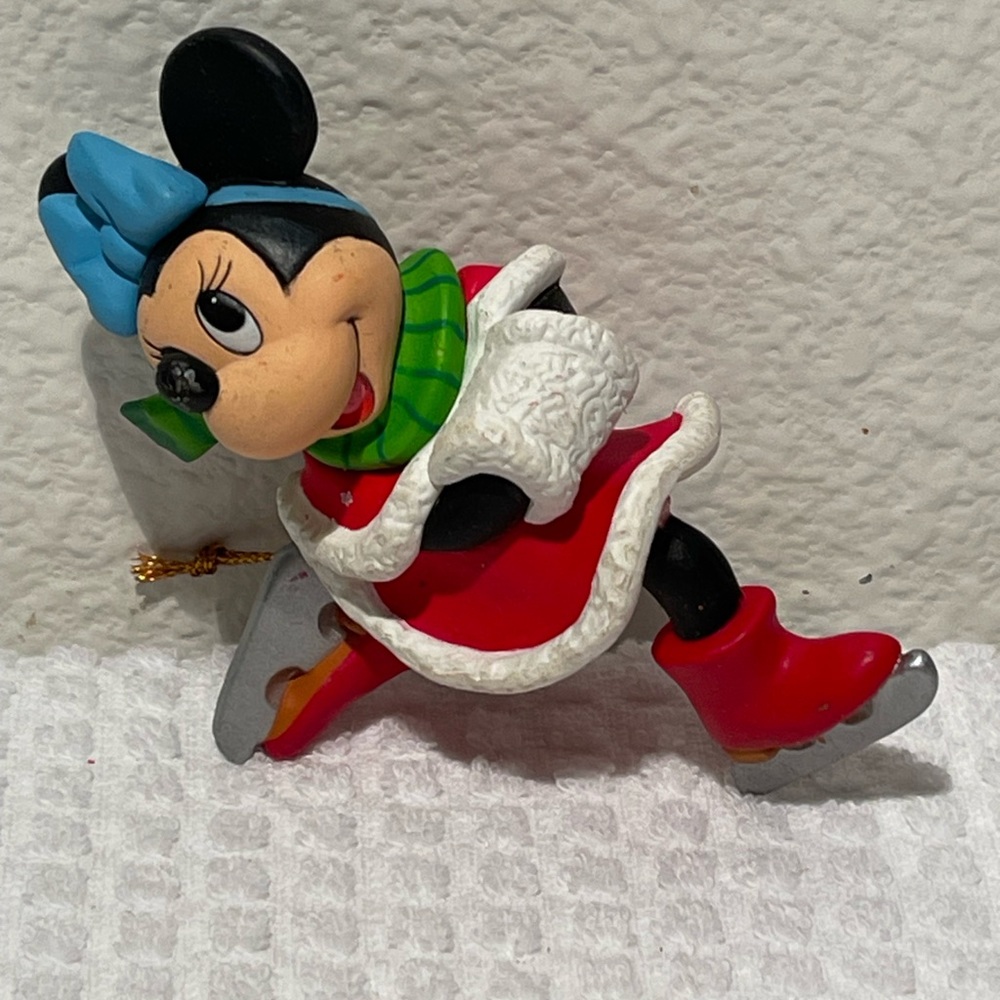 Disney Vintage Minnie Mouse Grolier Holiday Ornament